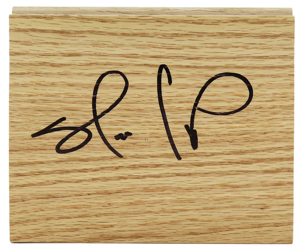Shawn Kemp Signed 5x6 Floor Piece