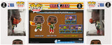 Shawn Kemp Signed Seattle Supersonics NBA Jams with Gary Payton 2-Pack Funko Pop Doll