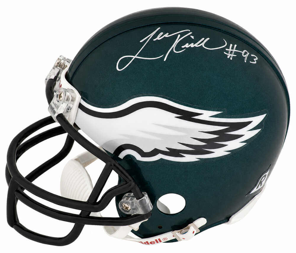 Levon Kirkland Signed Philadelphia Eagles Riddell (VSR4) Mini Helmet