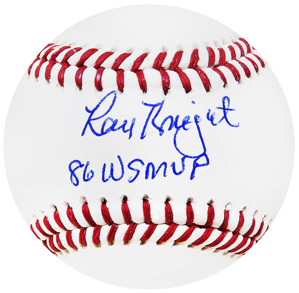 Ray Knight Signed Rawlings Official MLB Baseball w/86 WS MVP