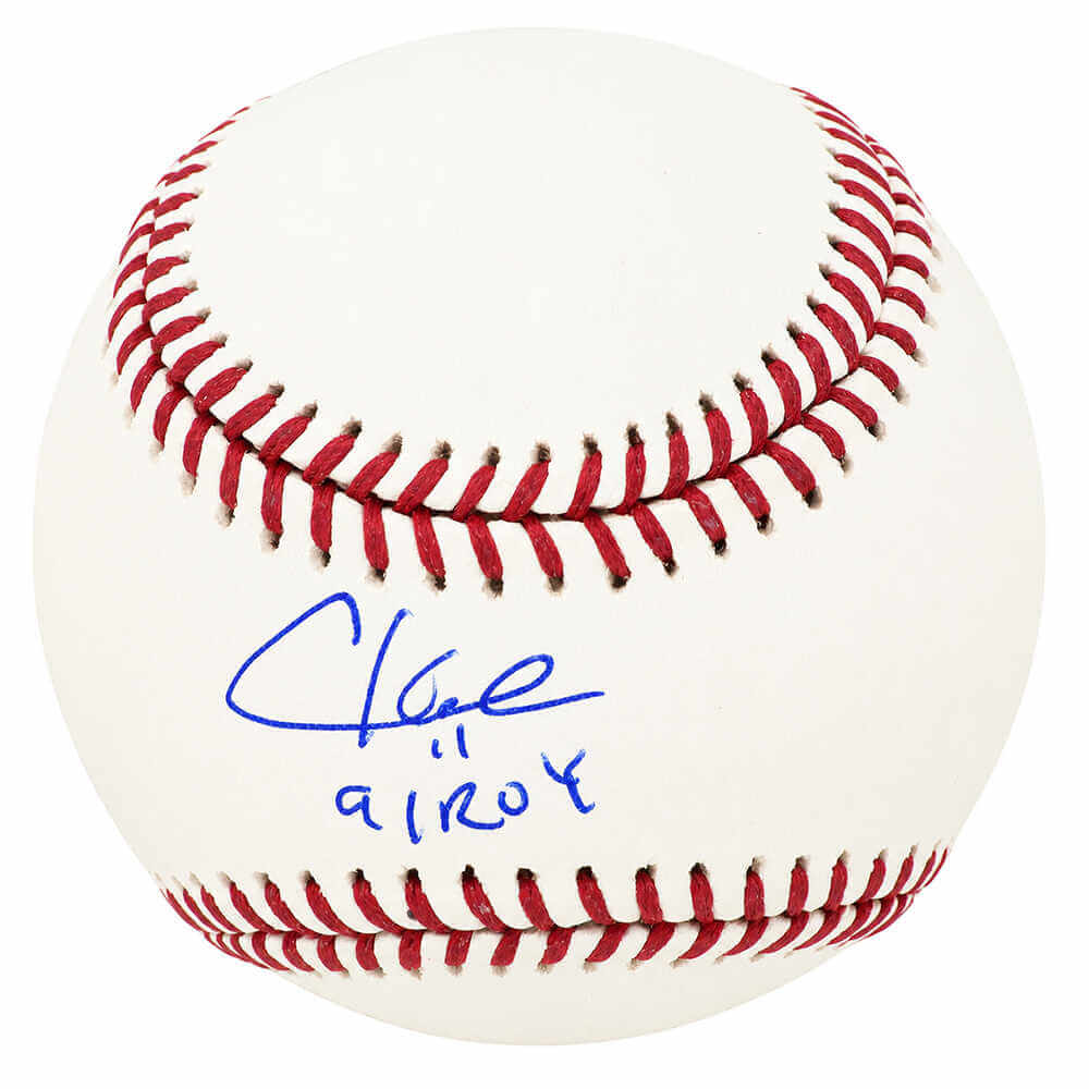 Chuck Knoblauch Signed Rawlings Official MLB Baseball w/91 ROY