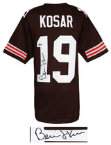 Bernie Kosar Signed Brown Custom Football Jersey - (Beckett)