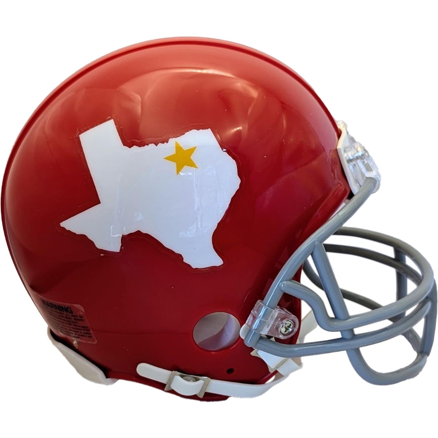 Kansas City Chiefs Dallas Texans Riddell VSR4 Mini Helmet NFL