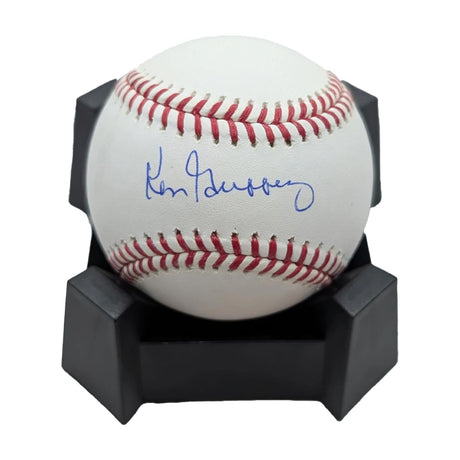 Ken Griffey Senior Signed Authentic Rawlings MLB Baseball 