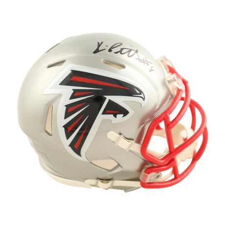 Kyle Pitts Signed Authentic Atlanta Falcons Flash Mini NFL