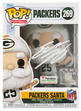 Eddie Lacy Signed Green Bay Packers SANTA Funko Pop Doll #269