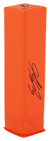 Eddie Lacy Signed BSN Orange Endzone Football Pylon