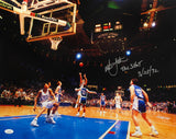 Christian Laettner Signed Duke The Shot Image 16x20 Photo w/The Shot 3-28-92 - (JSA)