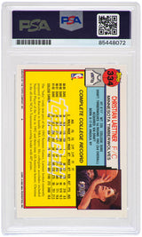 Christian Laettner Signed Timberwolves 1992-93 Topps GOLD Rookie Basketball Card #334 - (PSA Encapsulated)