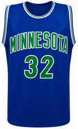 Christian Laettner Signed Blue Throwback Pro Style Custom Basketball Jersey