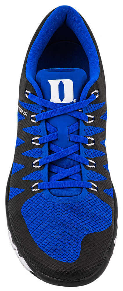 Christian Laettner Signed Duke Nike Flywire Black & Blue Shoe - (Left Foot)