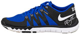Christian Laettner Signed Duke Nike Flywire Black & Blue Shoe - (Right Foot)