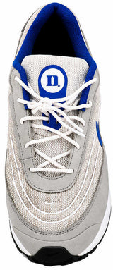 Christian Laettner Signed Duke Nike Air Max Blue & Grey Shoe - (Left Foot)