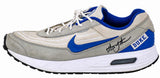 Christian Laettner Signed Duke Nike Air Max Blue & Grey Shoe - (Left Foot)
