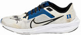 Christian Laettner Signed Duke Nike White & Blue Shoe - (Left Foot)