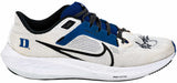 Christian Laettner Signed Duke Nike White & Blue Shoe - (Right Foot)