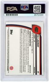 DJ Lagway Signed 2024 Bowman Chrome Refractor (1st Bowman) Football Trading Card #63 - (PSA Encapsulated)