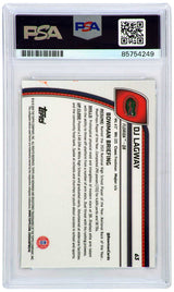 DJ Lagway Signed 2024 Bowman Chrome (1st Bowman) Football Trading Card #63 - (PSA - Auto Grade 9)
