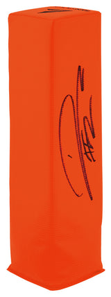DJ Lagway Signed Orange Football Endzone Pylon