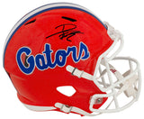 DJ Lagway Signed Florida Gators Orange Riddell Full Size Speed Replica Helmet