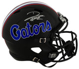 DJ Lagway Signed Florida Gators Black Riddell Full Size Speed Replica Helmet