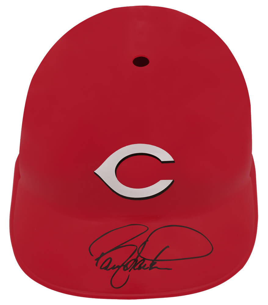 Barry Larkin Signed Cincinnati Reds Souvenir Replica Batting Helmet