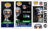 Steve Largent Signed Seattle Seahawks NFL Legends Funko Pop Doll #328 w/HOF'95