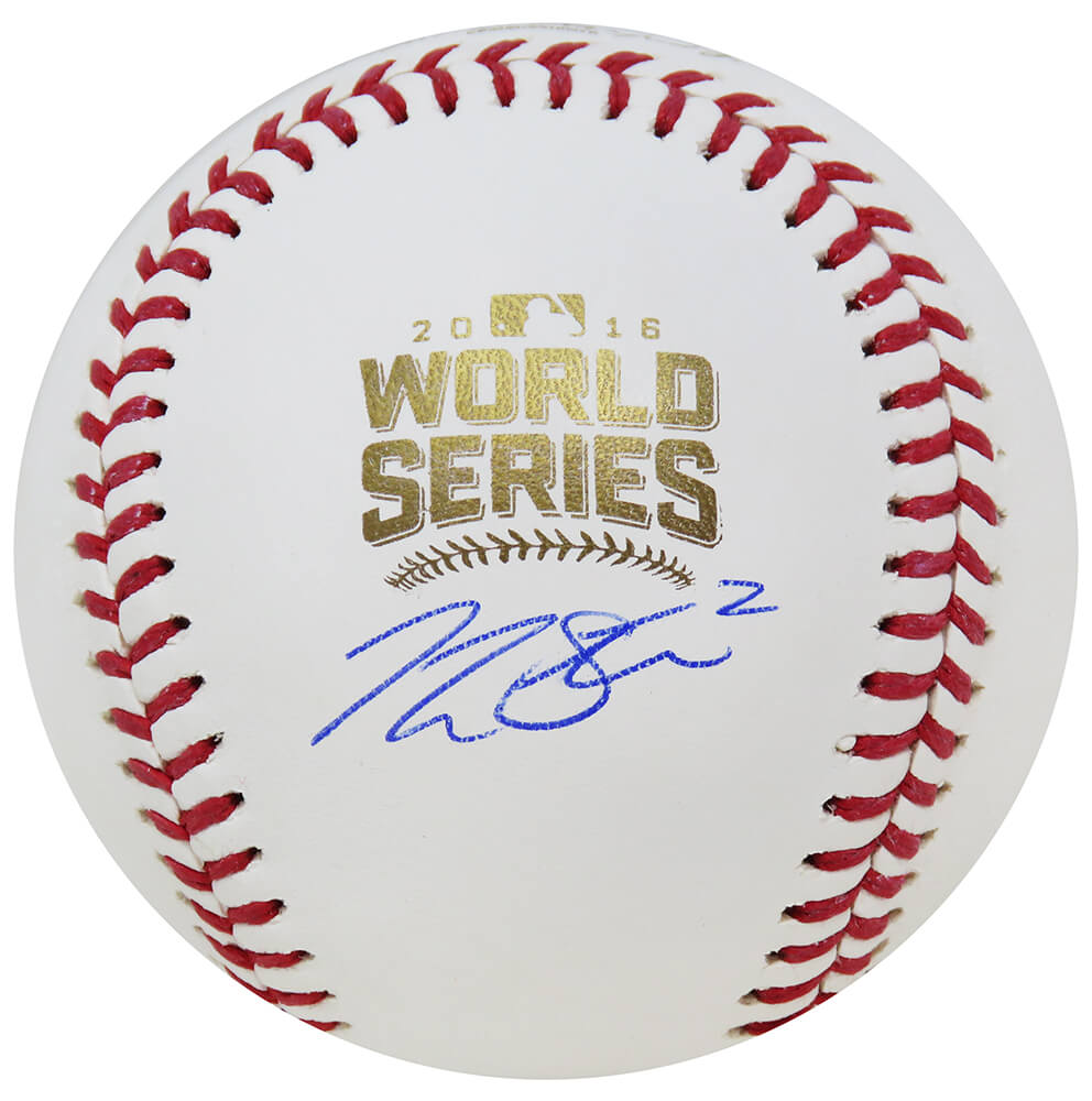 Tommy La Stella Signed Rawlings Official 2016 World Series MLB Baseball