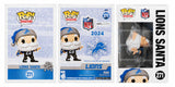 Dick LeBeau Signed Detroit Lions SANTA Funko Pop Doll #271 w/HOF 2010