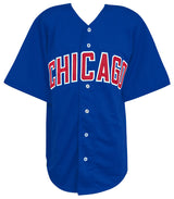 Derrek Lee Signed Blue Custom Baseball Jersey - (JSA)