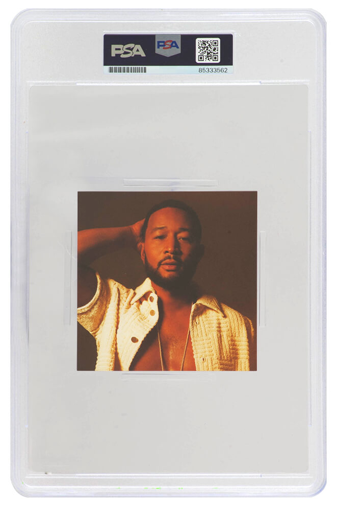John Legend Signed 'Legend' 4x4 CD Insert - (PSA/DNA Encapsulated)