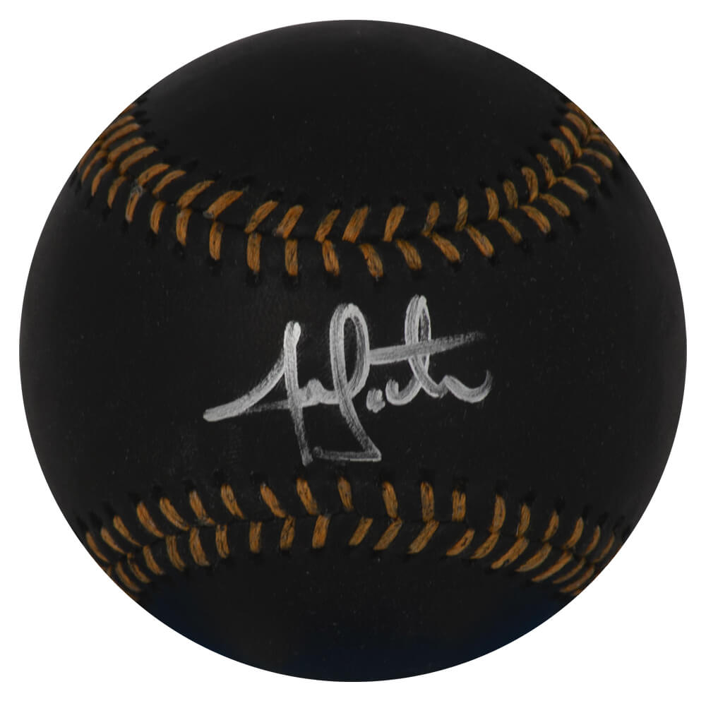 Jon Lester Signed Rawlings Official Black MLB Baseball