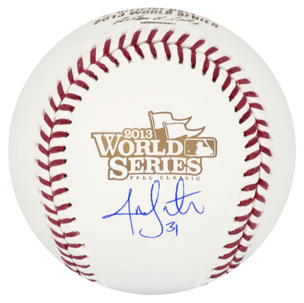 Jon Lester Signed Rawlings 2013 World Series (Boston Red Sox) MLB Baseball