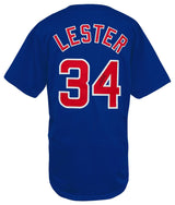 Jon Lester Signed Blue Custom Baseball Jersey