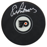 Eric Lindros Signed Philadelphia Flyers Logo Hockey Puck