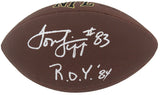 Louis Lipps Signed Wilson Super Grip Full Size NFL Football w/ROY'84
