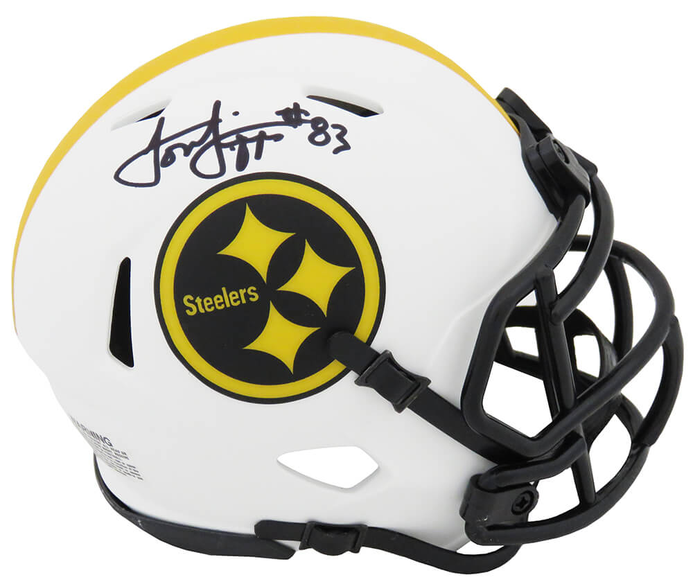 Louis Lipps Signed Pittsburgh Steelers Lunar Eclipse Riddell Speed Mini Helmet