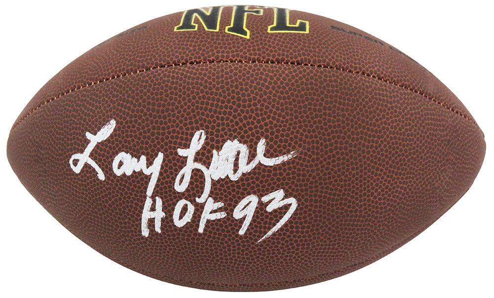 Larry Little Signed Wilson Super Grip Full Size NFL Football w/HOF'93