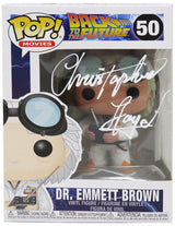 Christopher Lloyd Signed Back To The Future Dr Emmett Brown Funko Pop Doll #50