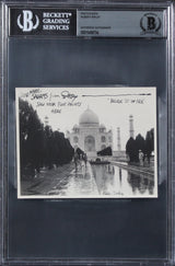 Robert Ripley "Belive It Or Not" Authentic Signed 3.75x5.75 Photo BAS Slabbed