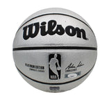 Larry Bird Signed Authentic Wilson Platinum Basketball NBA