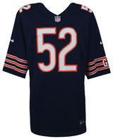 Khalil Mack Signed Chicago Bears Nike Navy Replica Football Jersey (Fanatics)