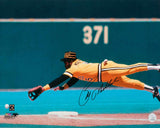 Bill Madlock Signed Pittsburgh Pirates Yellow Jersey Diving 16x20 Photo