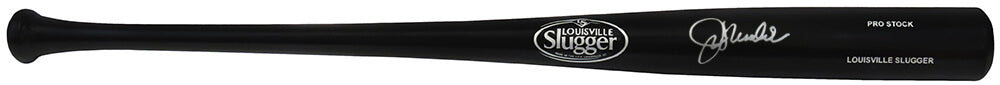 Joe Maddon Signed Louisville Slugger Pro Stock Black Baseball Bat