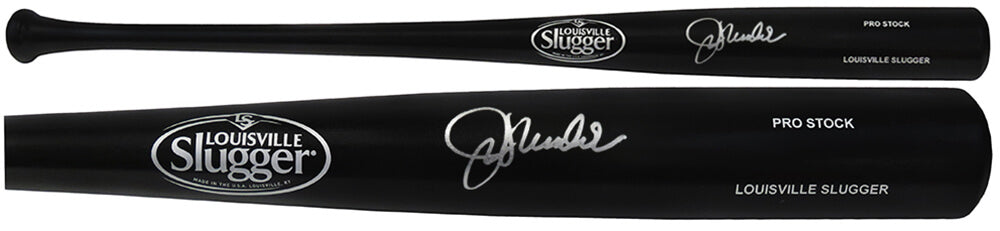 Joe Maddon Signed Louisville Slugger Pro Stock Black Baseball Bat