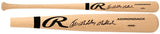 Bill Madlock Signed Rawlings Pro Blonde Baseball Bat w/Mad Dog