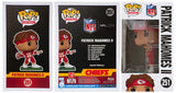 Pat (Patrick) Mahomes Sr. Signed Kansas City Chiefs Funko Pop Doll #251 w/Who's Your Daddy?