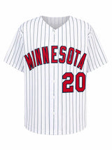Pat (Patrick) Mahomes Sr. Signed White Pinstripe Custom Baseball Jersey