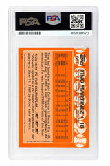 Tino Martinez Signed Team USA 1989 Topps Traded Rookie Baseball Card #66T - (PSA Encapsulated)