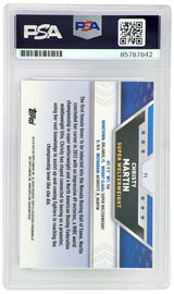 Christy Martin Signed 2024 Topps Green Chrome Boxing Trading Card #71 - (PSA Encapsulated)